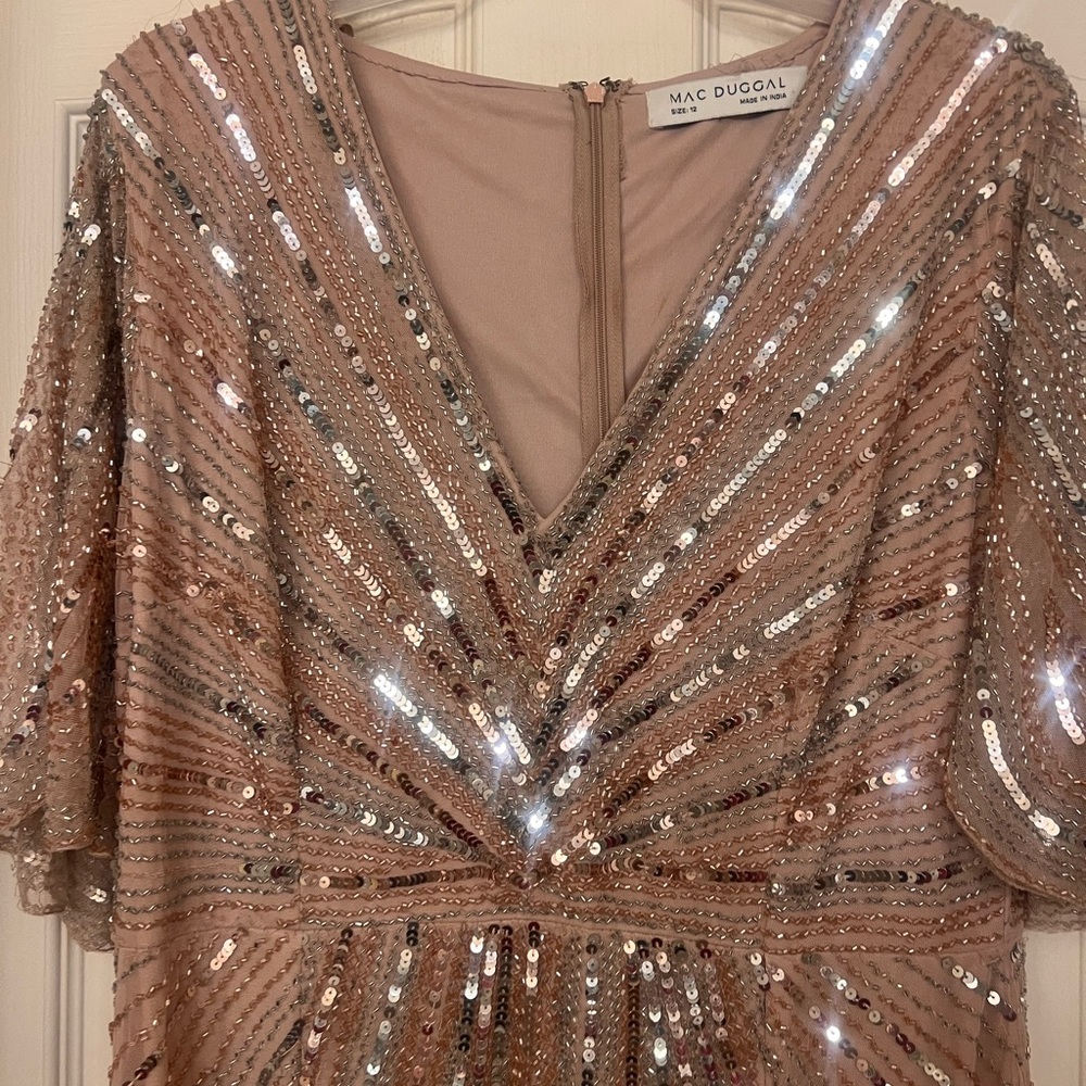 Mac Duggal Sequin Gown